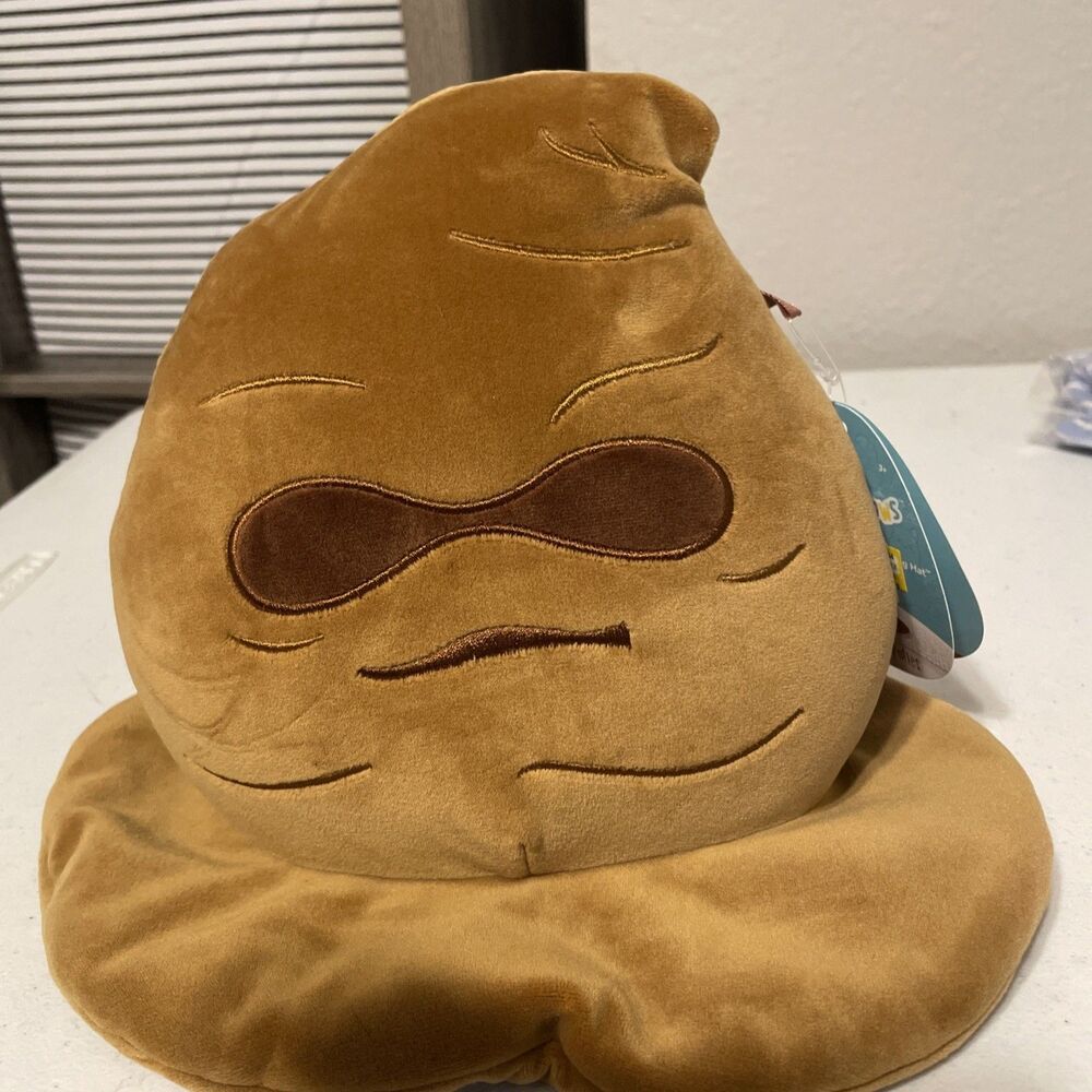 Squishmallow Sorting Hat Harry Potter 8” NWT